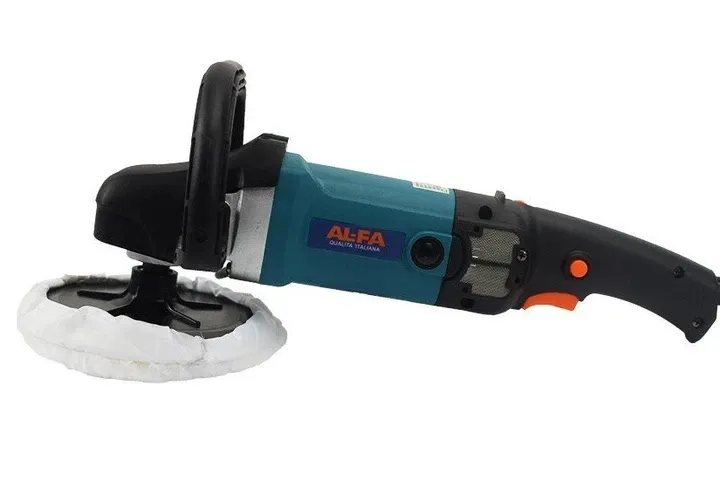 Полірувальна машина для автомобілів AL-FA ALCP26 потужністю 2600 Вт Роторна машина полірувальна з обертами 600-3000 об/хв Львів - фото 2