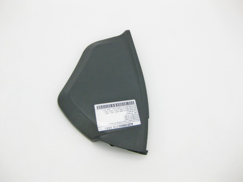 Mercedes-Benz  A2036800778 9B51 Кришка лівого торця панелі приладів антрацит C-Class W203 CLC C203 Одеса - фото 3