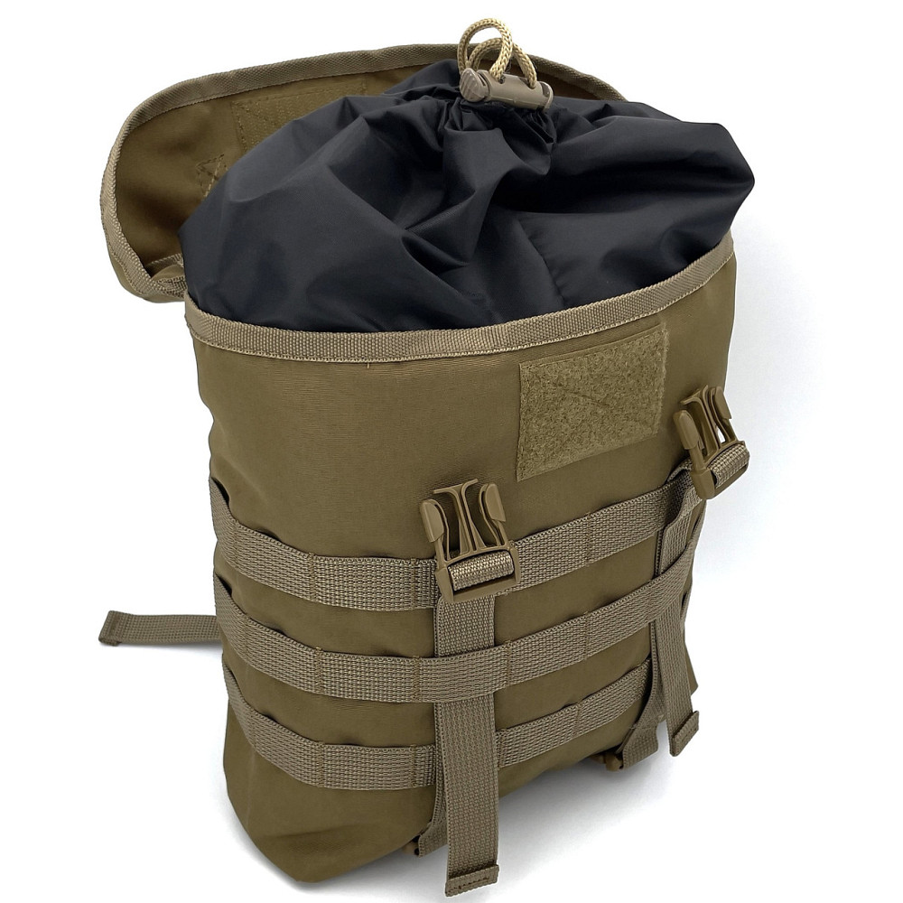 Підсумок універсальний тактичний Койот 5л з molle  (сухарка, адміністраторський, багатоцільовий) Запоріжжя - фото 2