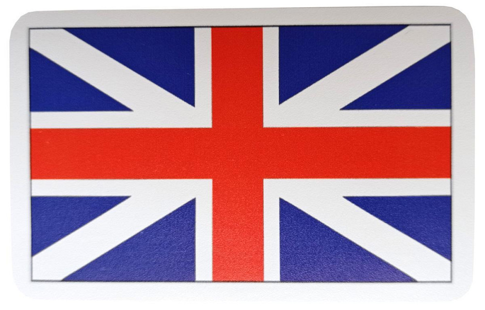 Наклейка на чемодан, велосипед, ноутбук Флаг Великобритании Киев - изображение 1