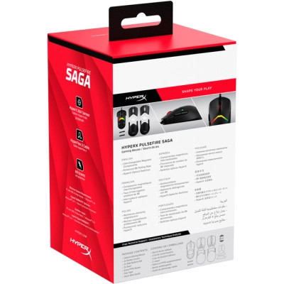 Мишка HyperX Pulsefire Saga USB Black (A2PB3AA) Вінниця - фото 7