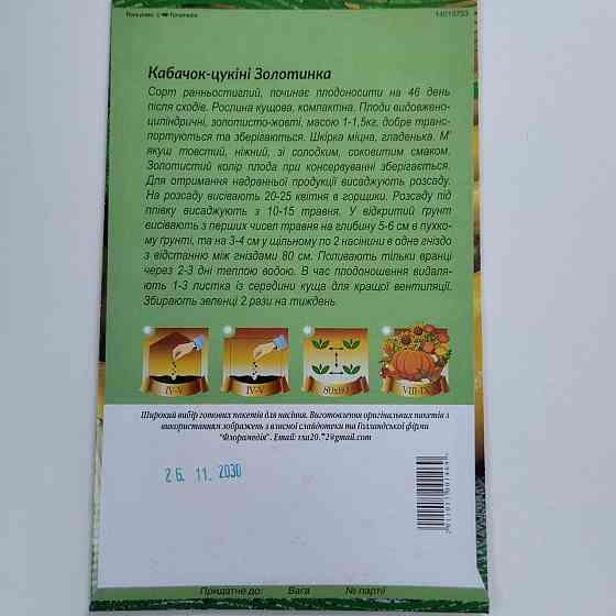 Кабачок-цукини   