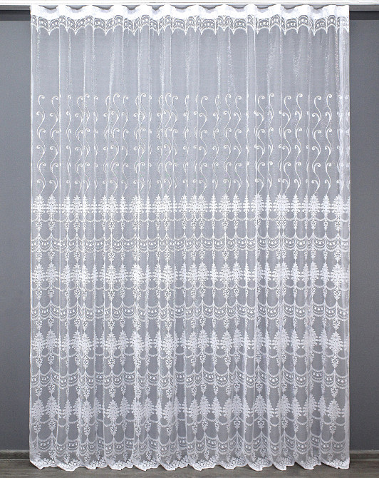 Тюль жаккард 