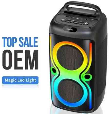 Колонка Bluetooth Portable Party Speaker TTD громкий звук  LED караоке. Киев