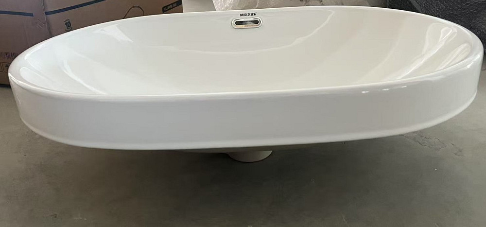 Раковина врізна на стільницю Mixxus Premium ELLIPSE-1601 600х400х190mm з переливом   ( MP6569 ) 27287 Харків - фото 3