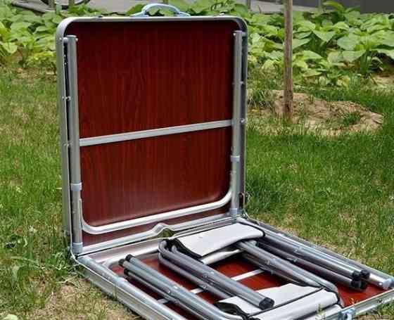 Стол раскладной + 4 стула (120х60х70 см) Харьков