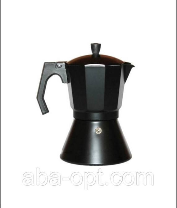Кавоварка гейзерна алюмінієва Блек V 0,5 л (шт) Одеса - фото 1