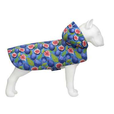 Дождевик для животных WAUDOG Clothes Накидка с капюшоном Инжир XXS (354-4053) Винница - изображение 1