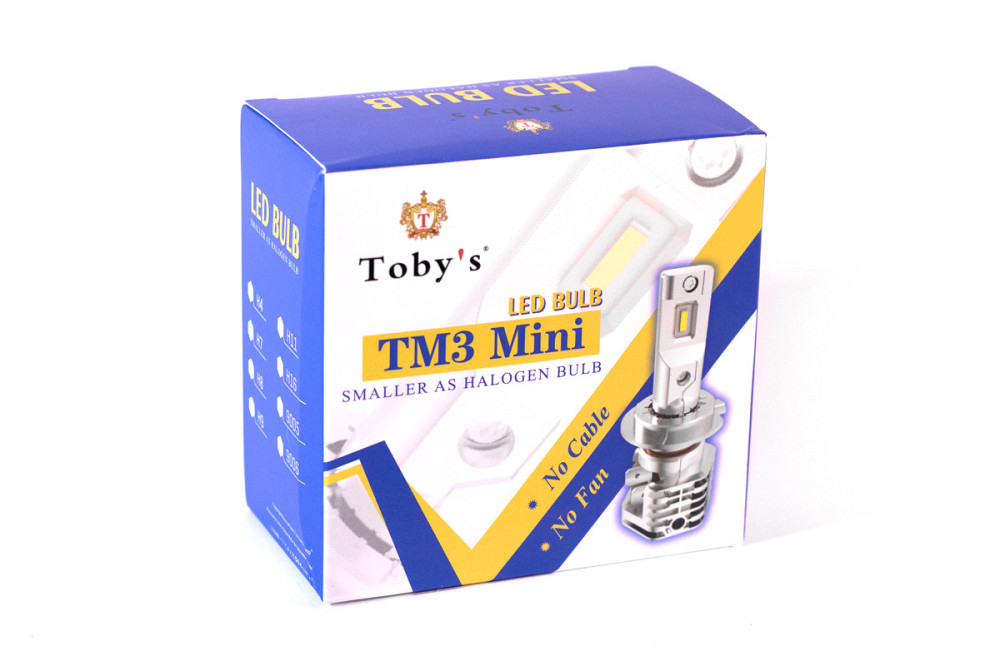 Комплект світлодіодних ламп TBS Design TM3 MINI H4 H/L 30w 12-24v 6000K 3200Lm Харків - фото 2