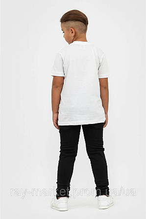 Футболка детская базовая Stedman Classic-T Kids для мальчиков белая (ST2200M-White) XS Киев - изображение 4