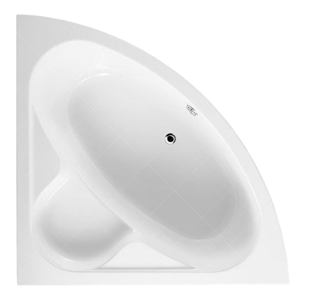 Угловая акриловая ванна RAK Ceramics Relax (1430 x 1430 x 430 мм) Зеленая Винница - изображение 1