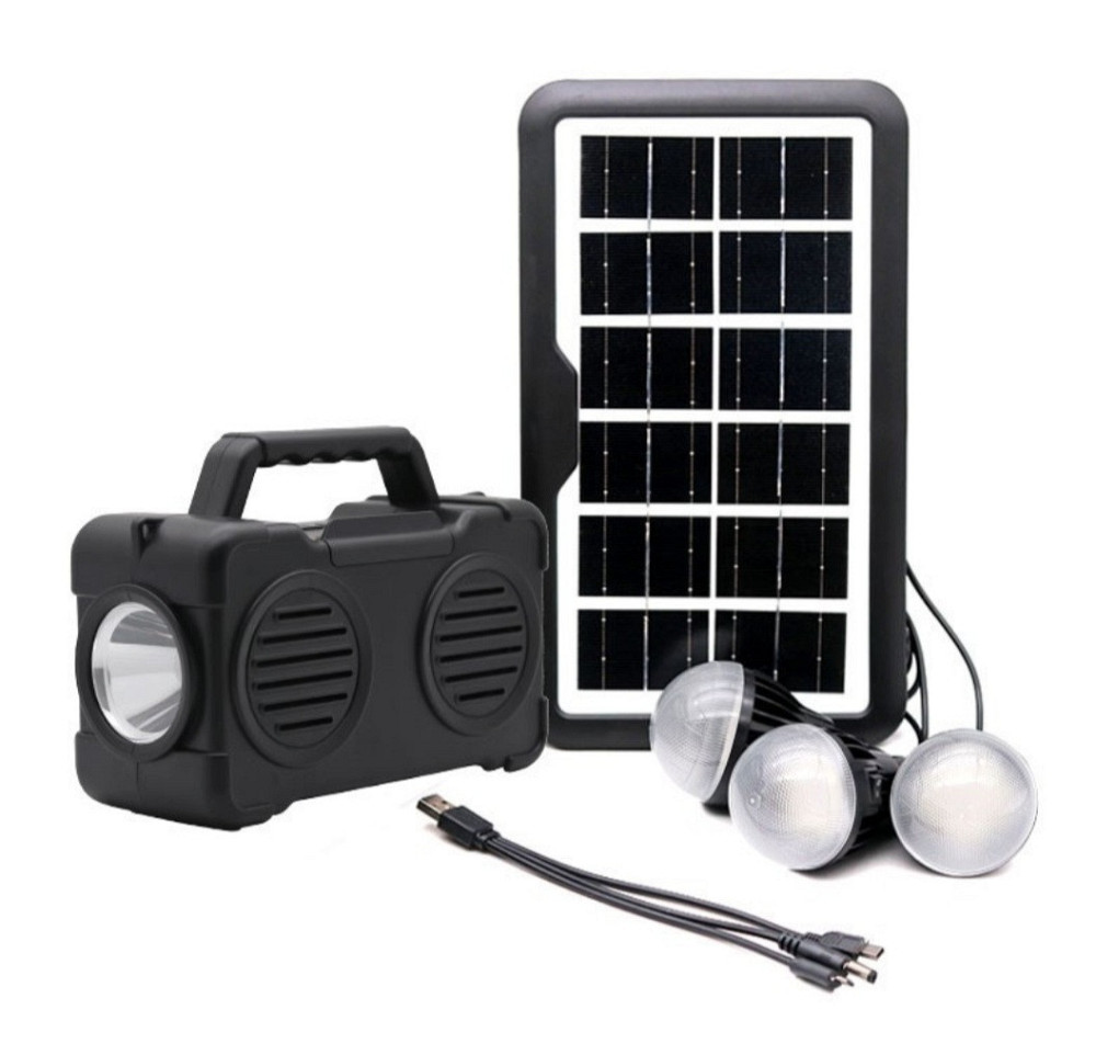 Універсальна сонячна станція GDLite GD-3000A / Power Bank повір банк / Радіо usb bloetooth Чернівці - фото 1