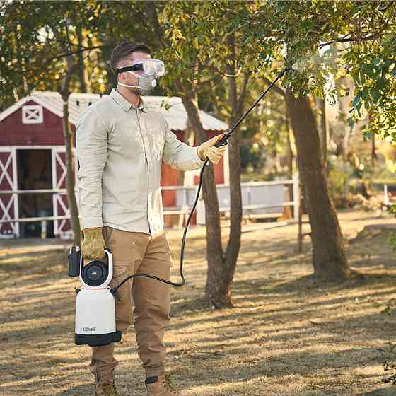 Аккумуляторный опрыскиватель садовый Litheli, питание от павербанка (УМБ Litheli Power Bank 20000 mAh, 45W, 2А Киев