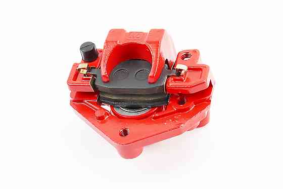 Гальмівний супорт з колодками Yamaha JOG50 / Wind червоний Київ