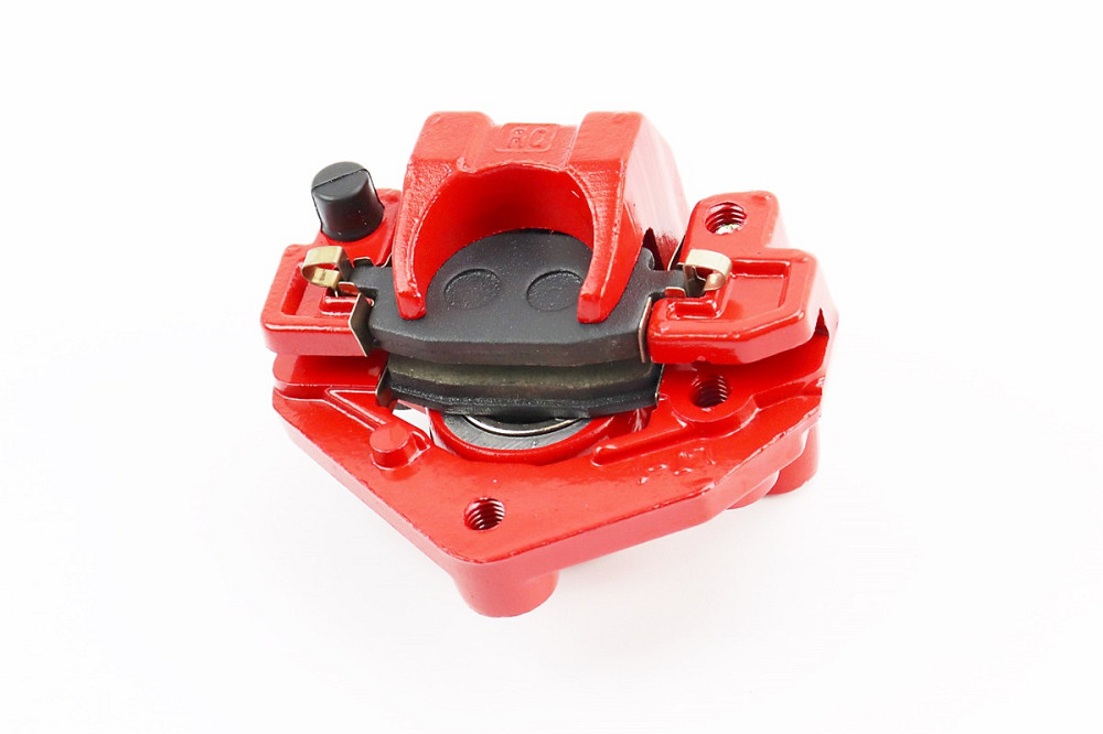 Гальмівний супорт з колодками Yamaha JOG50 / Wind червоний Київ - фото 2