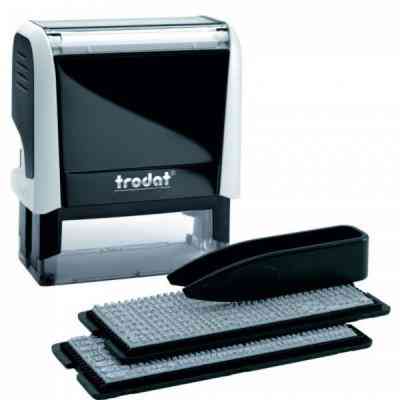Самонаборной штамп Trodat серия Imprint, 3-х строчный (8911) +касса 6003 (8951I/3/U) Винница