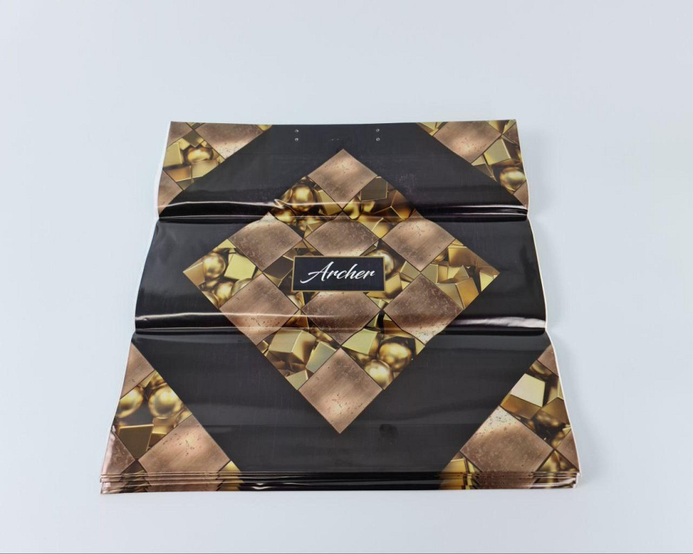 Полиэтиленовый пакет (40х40) с пластиковой ручкой