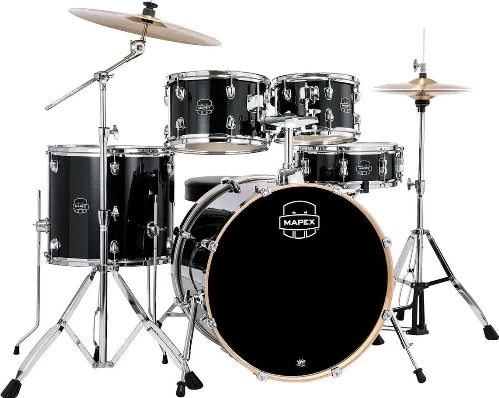 Ударная установка  Mapex Venus Black Galaxy Sparkle Rock Kit Киев - изображение 1