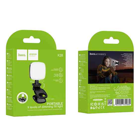 Накамерная лампа HOME K28 Beauty mini fill light Blck Киев