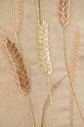 Вышиванка женская льняная, бежевая топ Киев