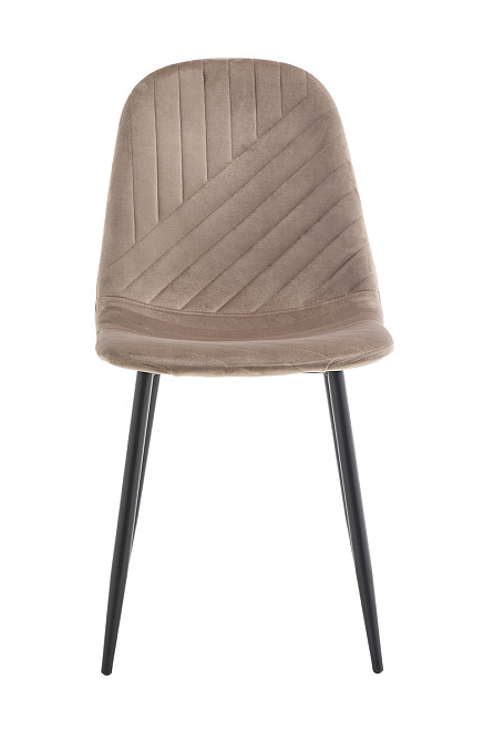 Стілець Яріс чорний/велюр бежевий, Bluvel-40 Киев - изображение 3