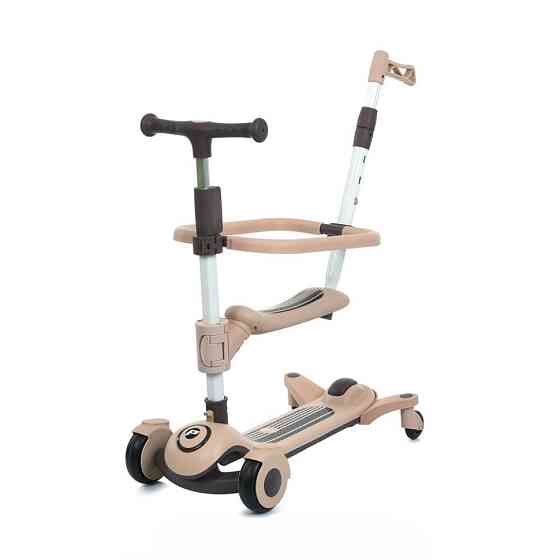 Самокат детский трехколесный 3 в 1 JR3-127-BRN, колеса со светом Винница