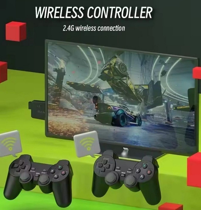 4К 20000 игр 64 ГБ игровая приставка. Киев - изображение 2