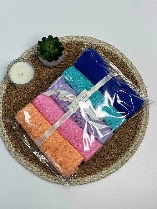 Набір махрових рушників Ideal Textile 30х30 см 400 г/м2 (56861067) Чернівці - фото 1