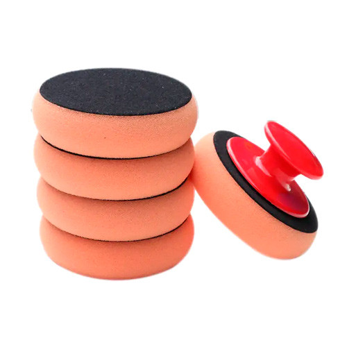 Набір губок 5шт з тримачем для ручного полірування автомобіля Вінниця - фото 1