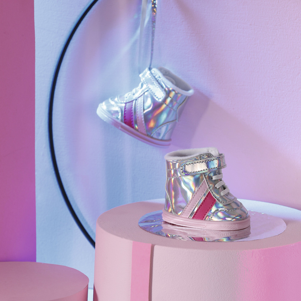 Взуття для ляльки Baby Born - Cріблясті кросівки Дніпро - фото 2