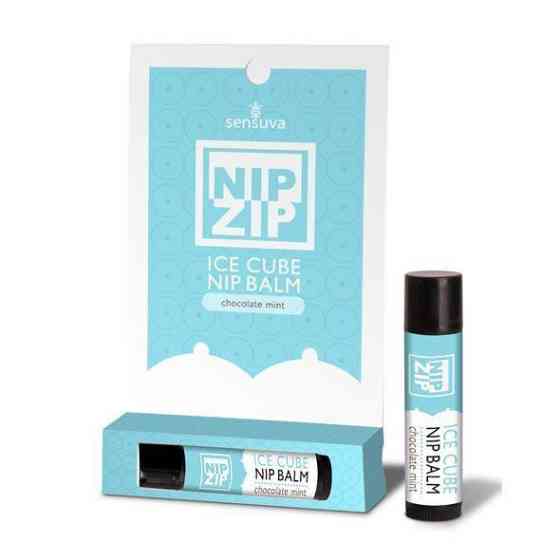 Стимулювальний бальзам для сосків Sensuva Nip Zip Chocolate Mint (4 г), охолоджувальний Sex Aura Київ