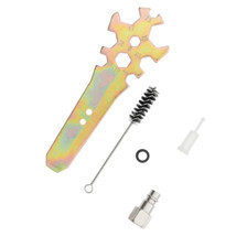 Пистолет покрасочный LVLP d-1.3 с верх. пласт. бачком 600мл Storm Мукачево - изображение 4