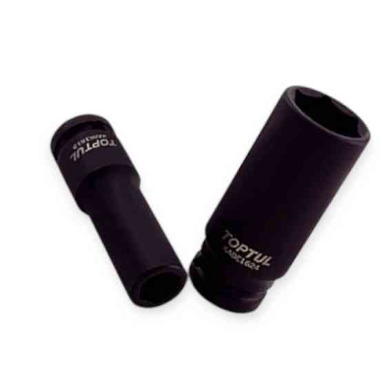 Головка торцева шестигранна ударна подовжена 1/2" 27мм Мукачево