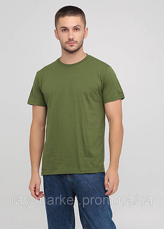 Футболка базова Stedman Classic-T Unisex  чоловіча оливкова (ST2000-HGR) XXL Київ - фото 1