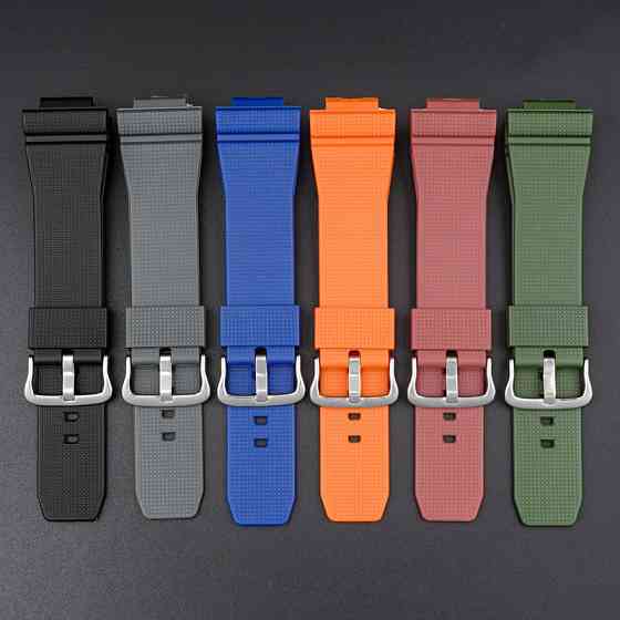 Ремінець для Casio G-Shock GM-2100 Red SI SBR Київ