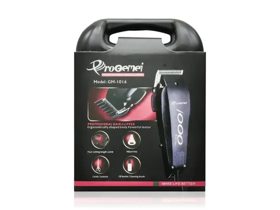 Машинка для стрижки волосся ProGemei GM-1016 професійна, акумуляторна, з насадками Одеса