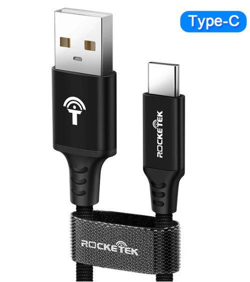 Type-C кабель Rocketek 1м Київ - фото 1