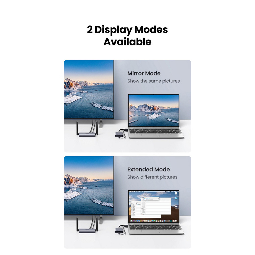 Беспроводной удлинитель UGREEN CM506 Wireless HDMI Extender Transmitter and Receiver 50m(UGR-50633A) Киев - изображение 7