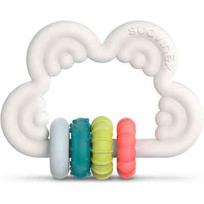 Прорізувач Suavinex силіконовий з бряскальцем/ мультиколір (401439) Вінниця