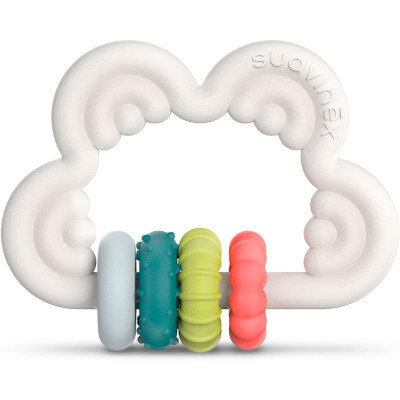 Прорізувач Suavinex силіконовий з бряскальцем/ мультиколір (401439) Вінниця - фото 1