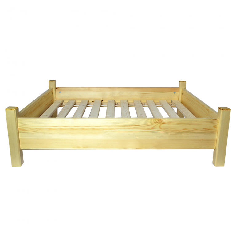 Лежак деревянный для собаки 