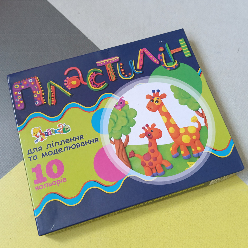 Пластилин 10 цветов восковой Киев - изображение 5