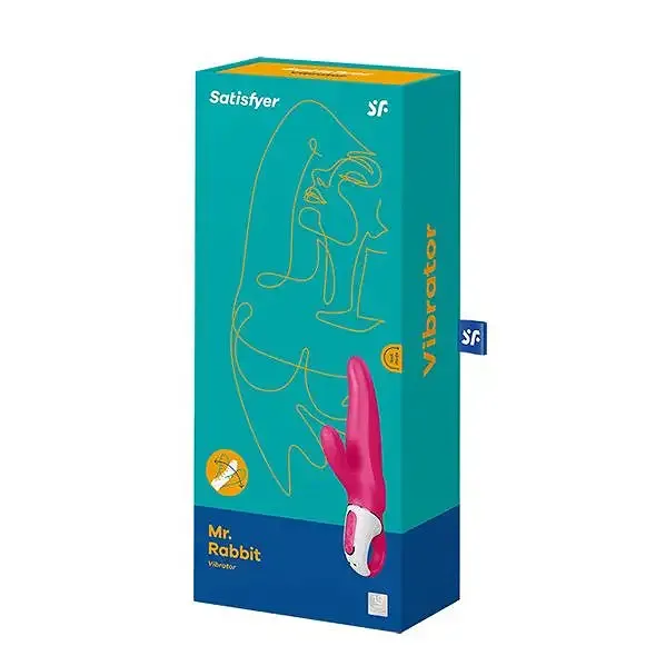Мощный вибратор-кролик Satisfyer Vibes Mr. Rabbit, два мотора, литой силикон, 12 режимов работы Львов - изображение 3