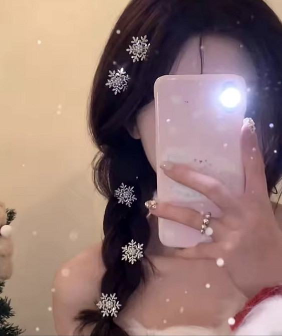 Затискач для волосся "Сніжинка" Сміла - фото 3