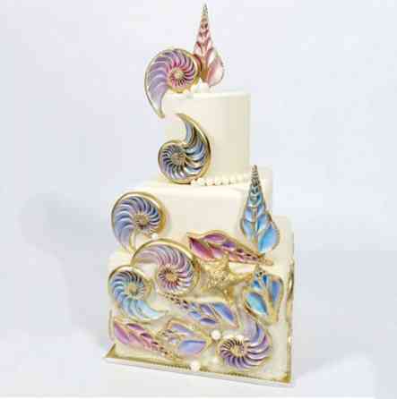 Молд силиконовый Ракушка 112 на 46 мм розовый Киев