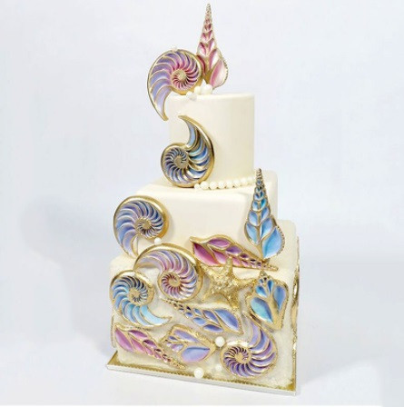 Молд силиконовый Ракушка 112 на 46 мм розовый Киев - изображение 4