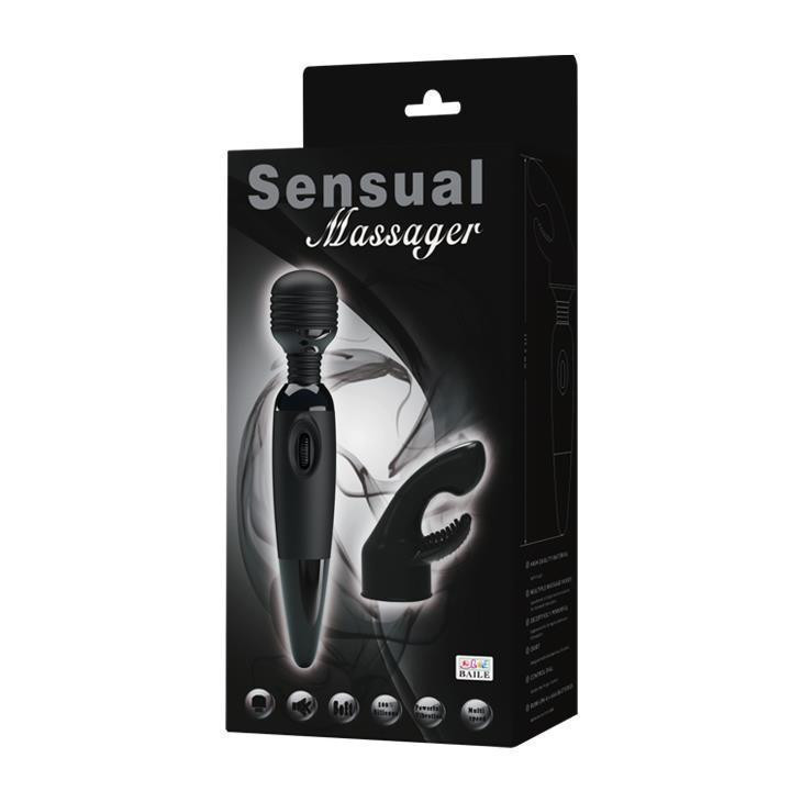 Вібромасажер BAILE - Sensual massager Multi-Speed Vibration Sex Aura Київ - фото 6