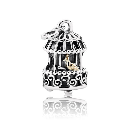 Серебряный шарм Пандора  