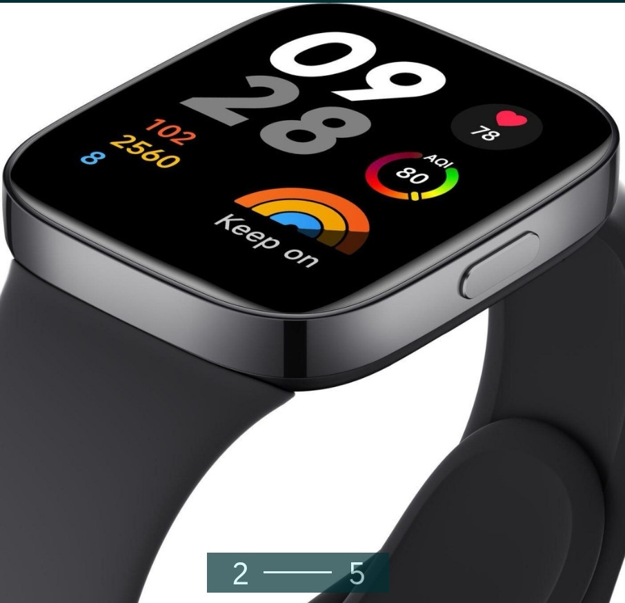 Смарт -Часы Xiaomi Redmi Watch 3 Active Black ( BHR7266GL) Киев - изображение 4