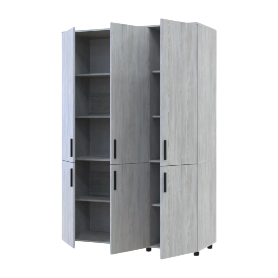 Шафа для одягу Doros Торн Сосна Натті 3 ДСП (полиці) 135х51.6х200 (DRS-012078) Дніпро